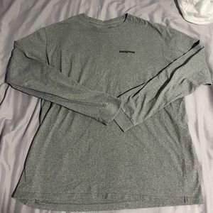 Patagonia Men's Long-Sleeved P-6 Logo Responsibili-Tee